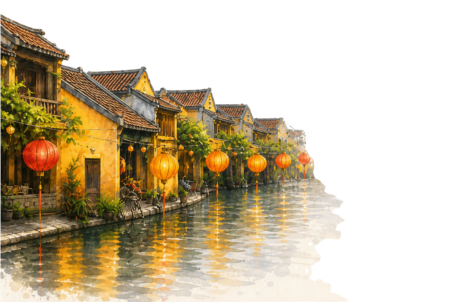 Phố cổ Hội An về đêm